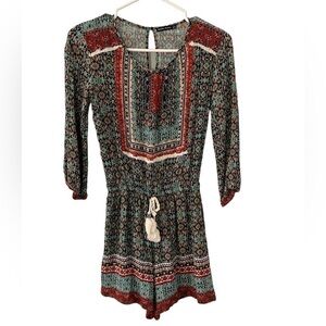 Bershka Boho Romper Small